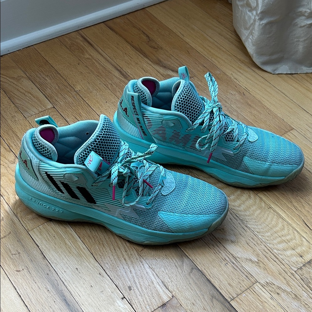 adidas Turquoise Athletic Shoes
